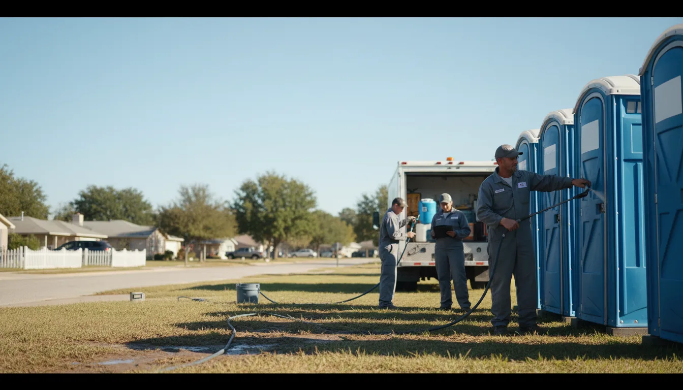 Long-Term Portable Toilet Rental in Mermentau, LA near me